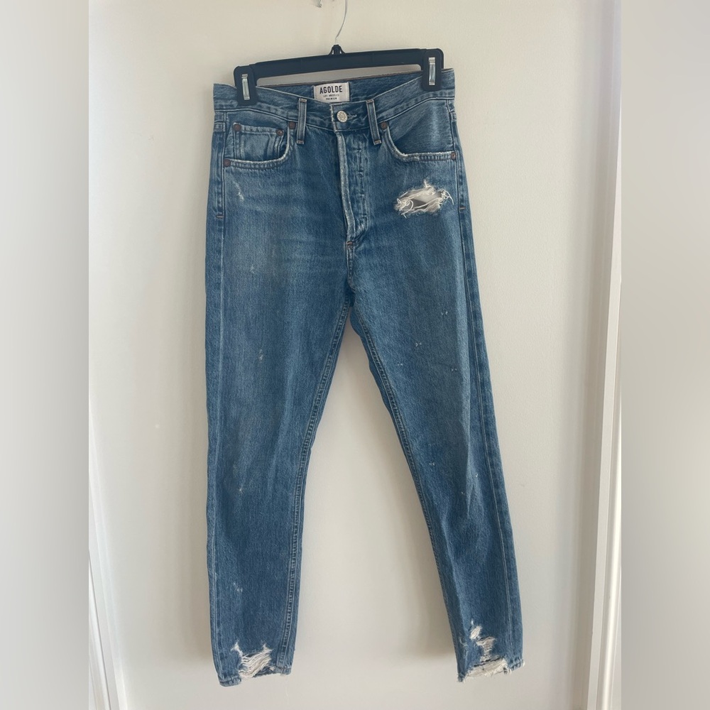 AGOLDE Distressed Woman’s Jeans